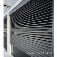 Indoor Outdoor Manual 25mm Slats Aluminum Venetian Blinds